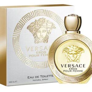 Versace Eros W 3.4 OZ  Eau De Toilette Spray By Versace